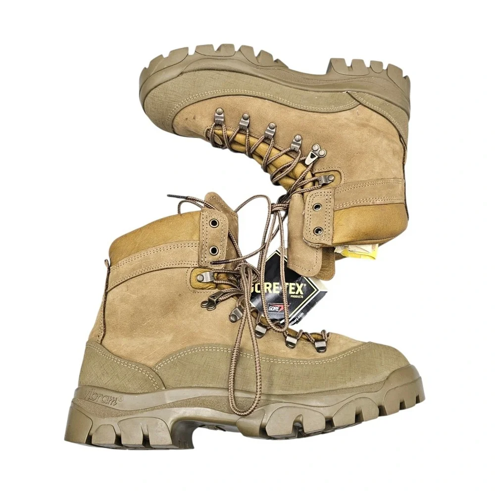 Belleville Men's Size 10.5 W 950 MCB Brown Leat HerMountain Combat Hiker Boots